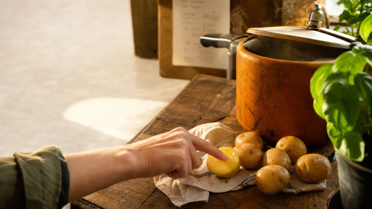 Temps de cuisson des pommes de terre à la cocotte-minute : guide