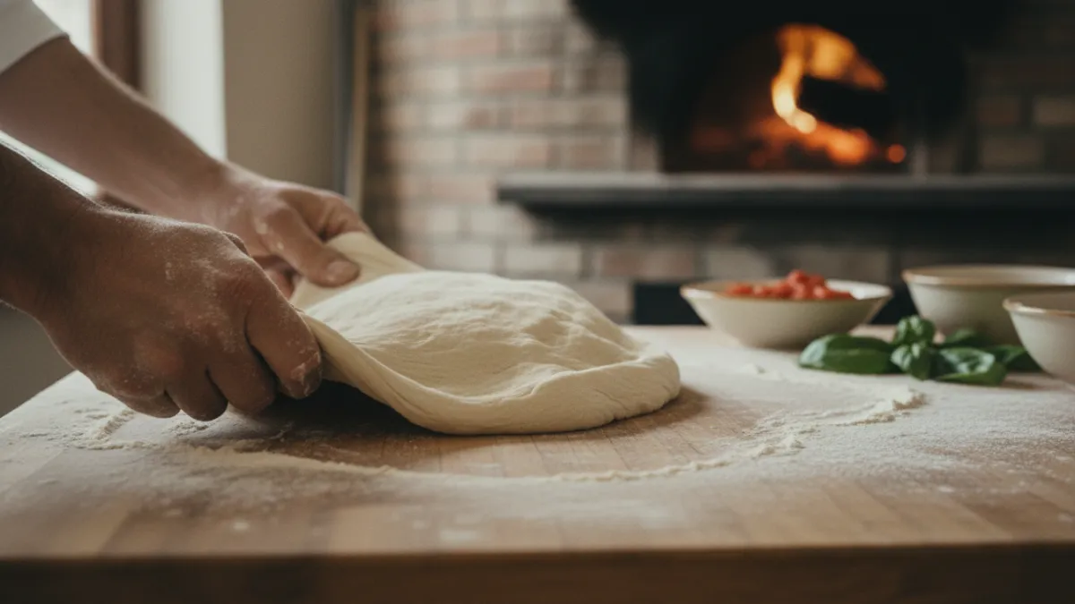Pâte à pizza pousse lente : le secret d'une pâte légère