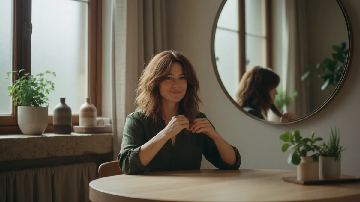 Coupe de cheveux femme dégradé effilé mi-court : guide 2026